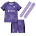 Liverpool Darwin Nunez #9 kläder Barn 2023-24 Tredje Tröja Kortärmad (+ korta byxor)